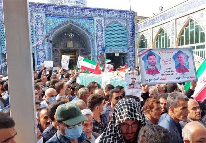 تشییع شهدای حادثه تروریستی شیراز- شاهچراغ